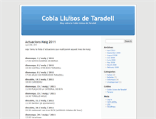 Tablet Screenshot of blog.lluisos.cat